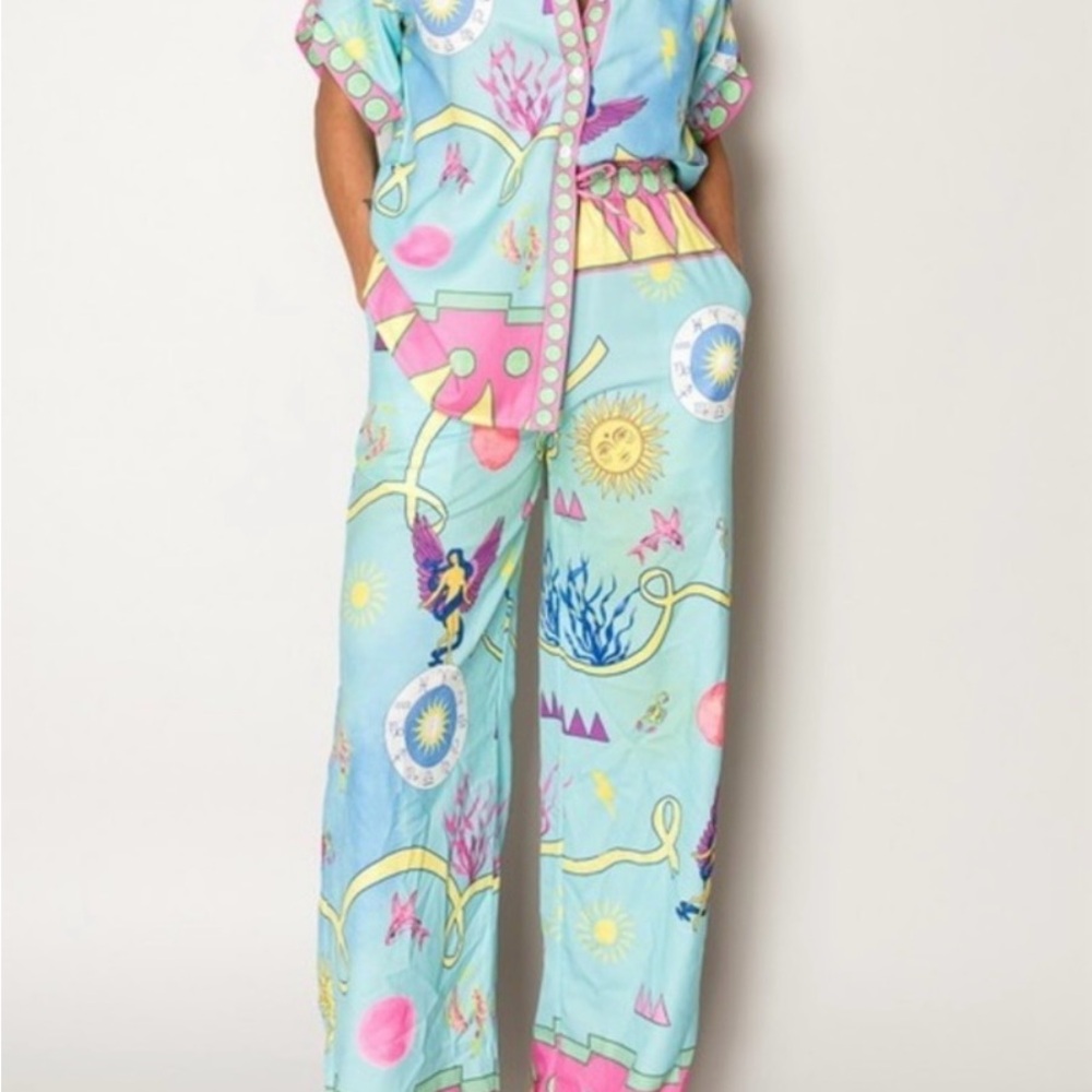 Colorful Women's Pantsuit